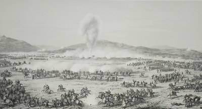 J. Velasco y J. Vallejo. "Batalla de Tetuán 1860"