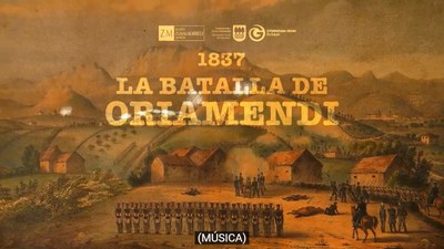 La batalla de Oriamendi. 1837