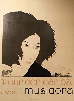 Cartel de la película "Pour Don Carlos" avec: Musidora