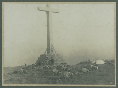 Fotograma de la película. Museo Vasco de Baiona