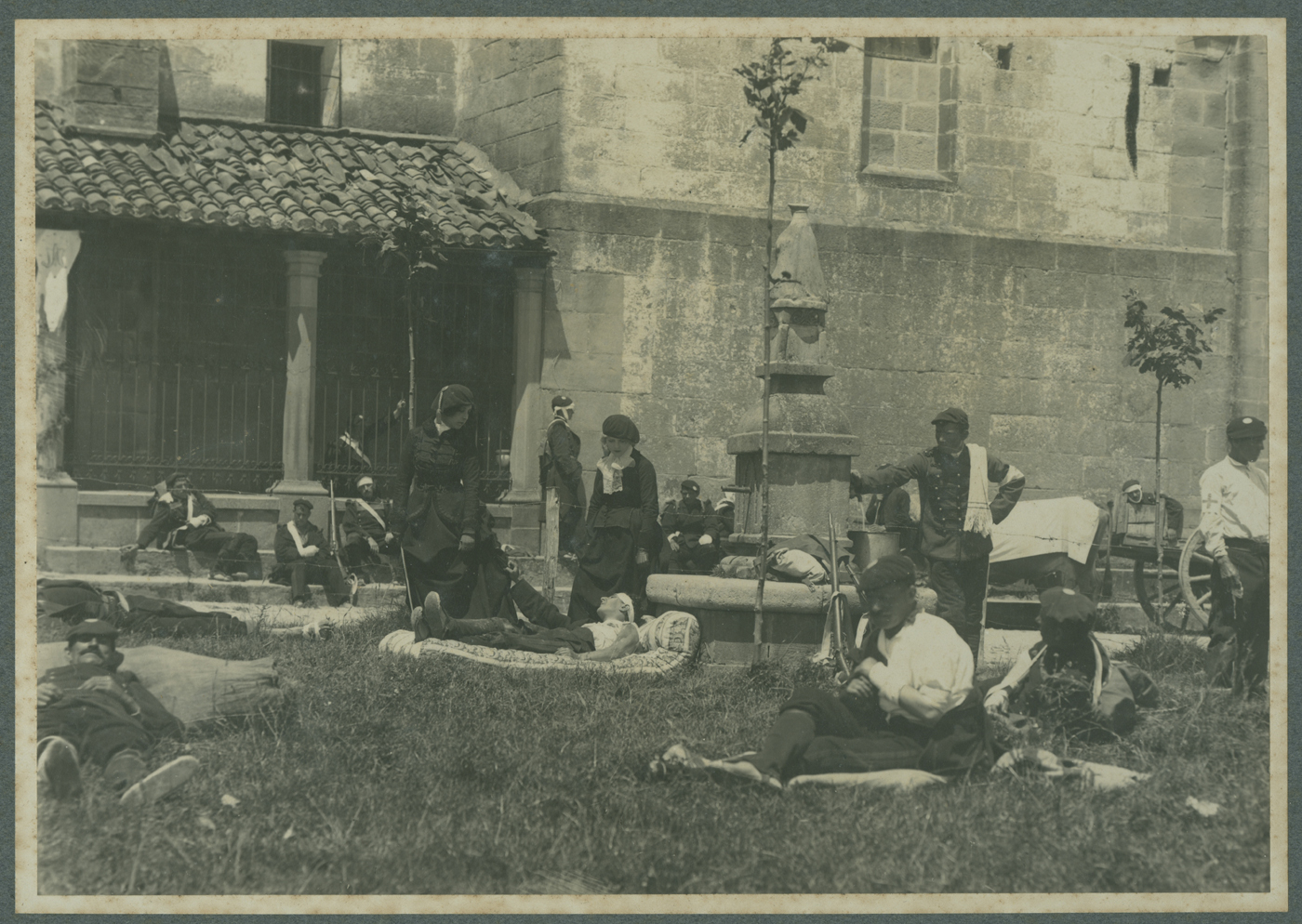 Fotograma de la película. Museo Vasco de Baiona