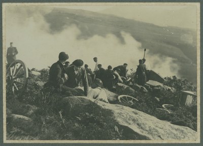 Fotograma de la película. Museo Vasco de Baiona