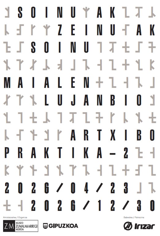 Propuesta expositiva de Maialen Lujanbio Zugasti, en el marco del programa "Prácticas de archivo" del Museo Zumalakarregi