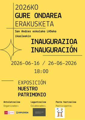 26_ZM_Gure Ondarea erakusketa inaugurazio_GONBIDAPENA