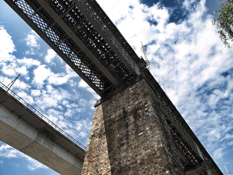Viaducto de Ormaiztegi. Autora, Libe Fernandez