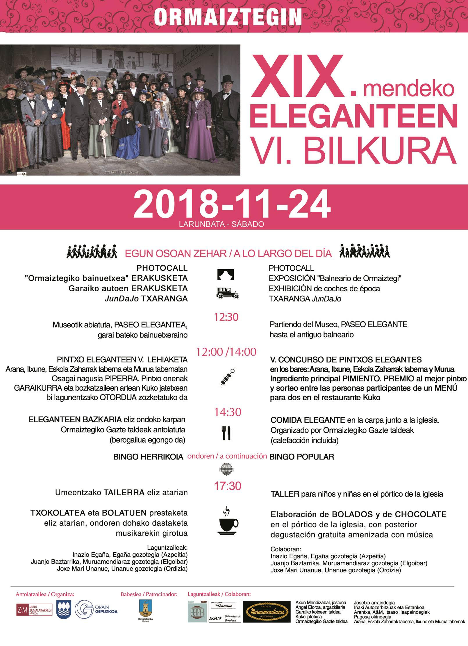 Eleganteen bilkurako katela