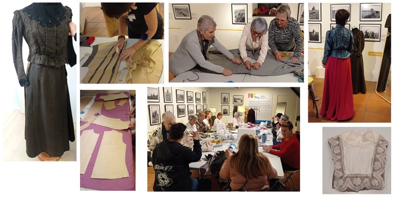 Jornadas Europeas del Patrimonio en el museo Zumalakarregi. Taller de confección