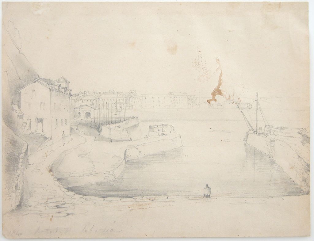 Puerto de San Sebastián. Blanche Hennebutte