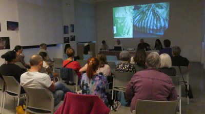 Tertulia con el grupo de trabajo de la exposición temporal