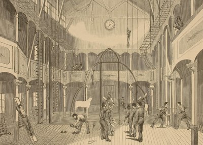 Un gimnasio en Bilbao en 1875