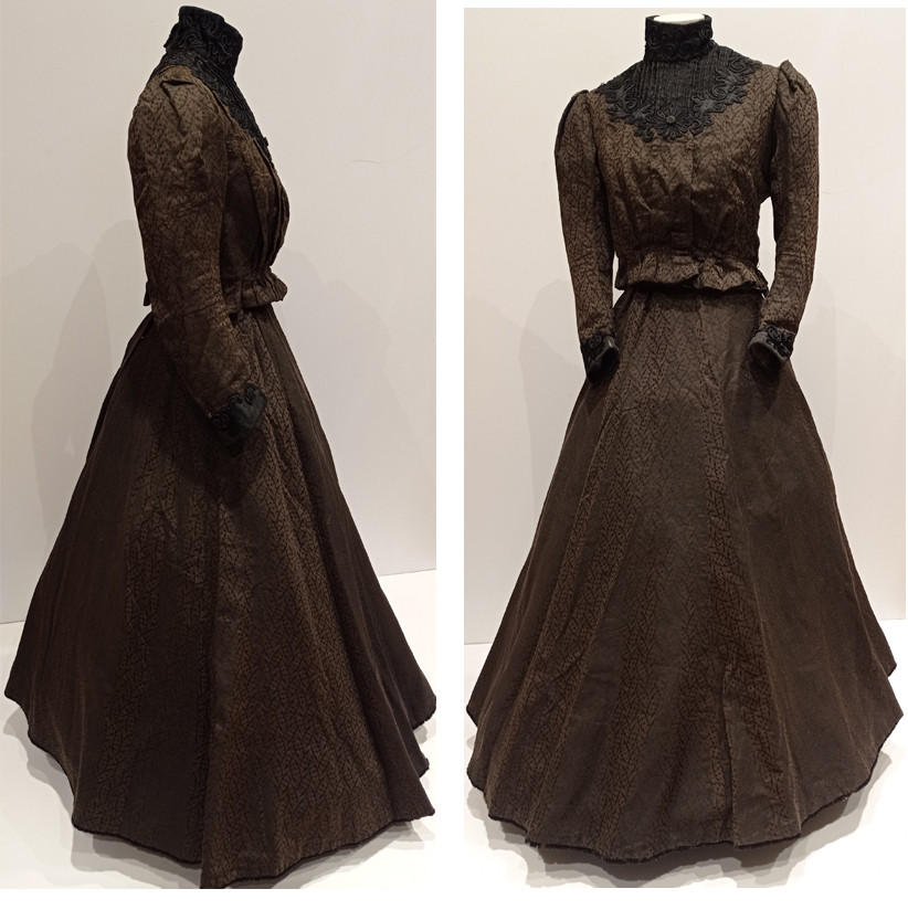 Vestido de novia de principios del siglo XX. Colección Ángela Urrestarazu