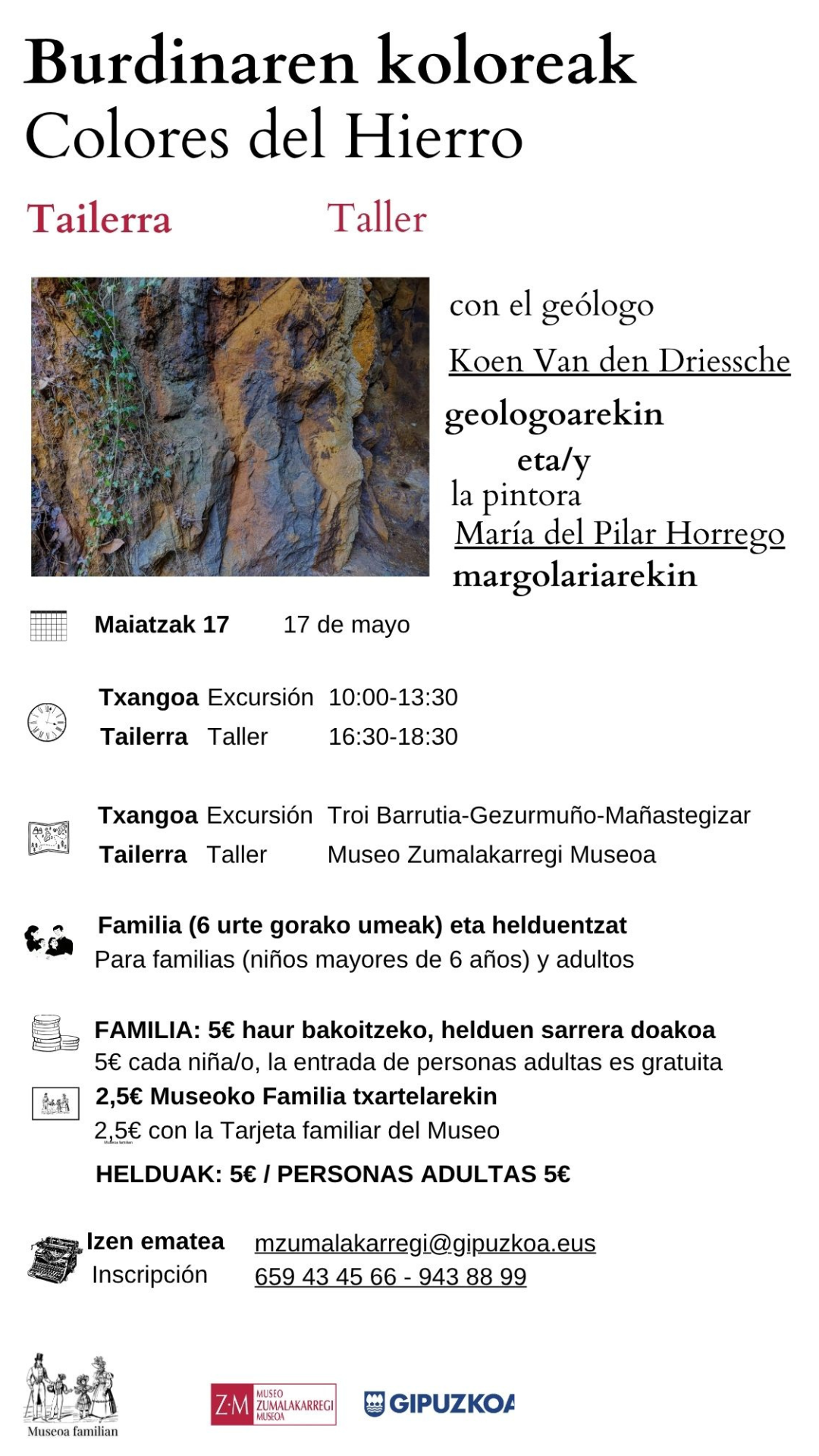 "Burdinaren koloreak" tailerra