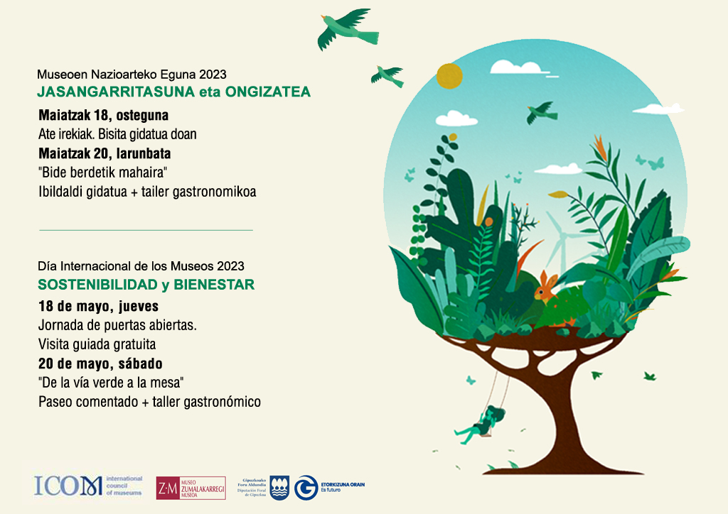 Museoen Nazioarteko Eguna Zumalakarregi Museoan. 2023