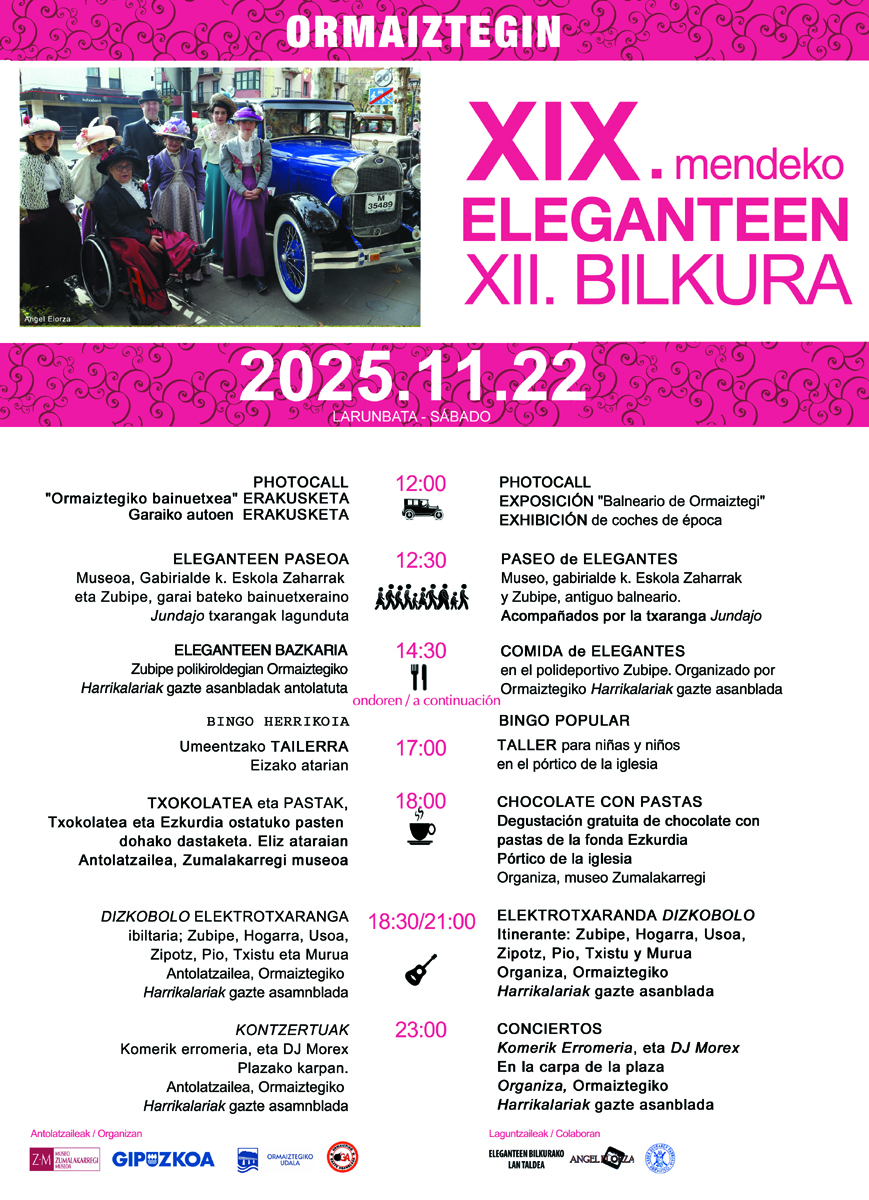 XIX. mendeko eleganteen XII. bilkura