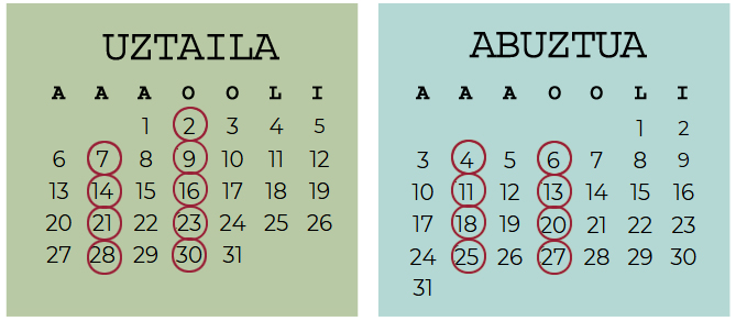 Trenzubira bisita gidatuen datak