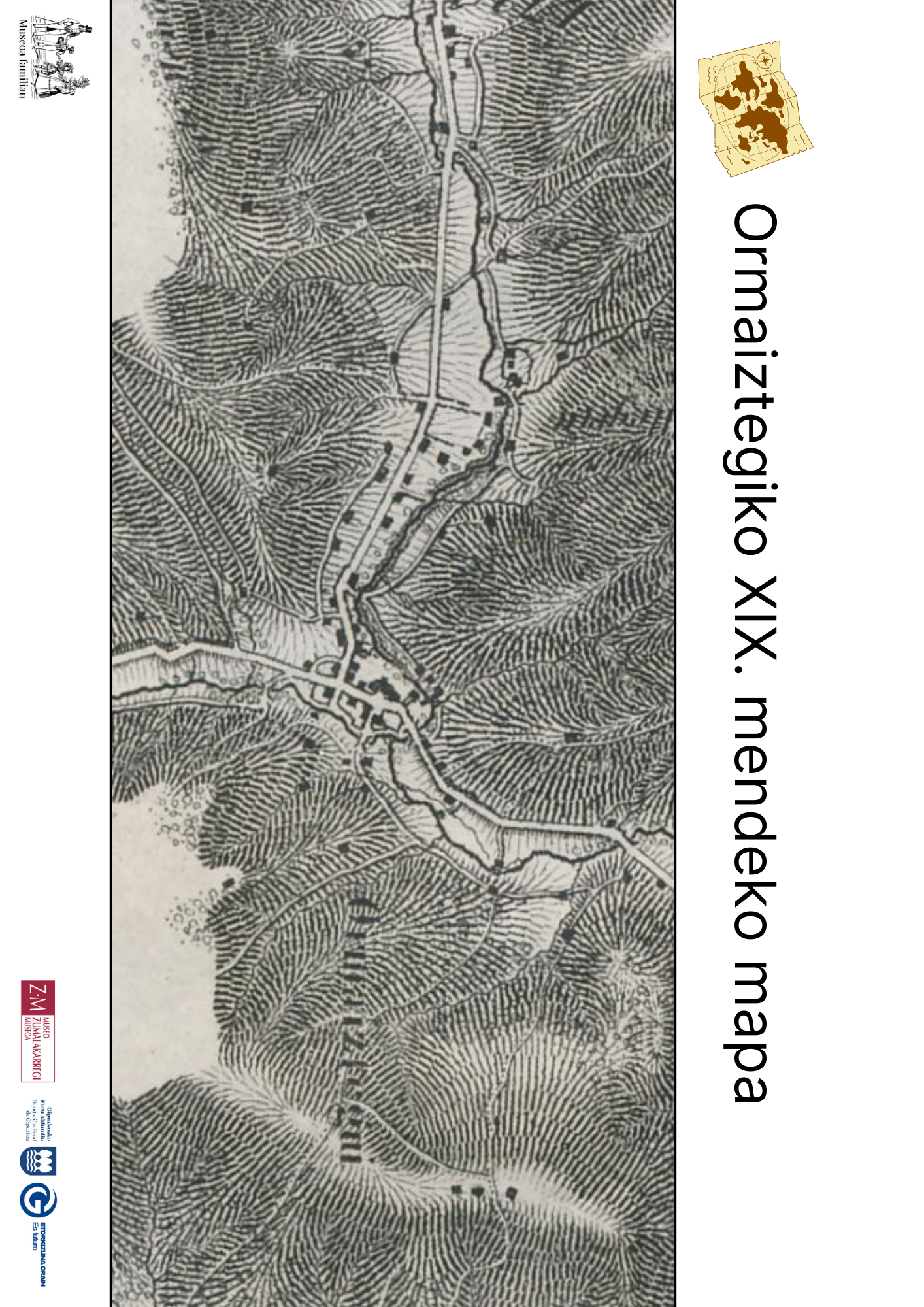 Ormaiztegiko XIX. mendeko mapa