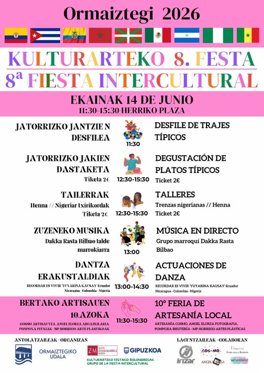 8 kulturarteko festa