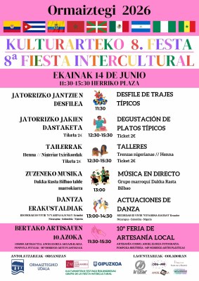 8 kulturarteko festa