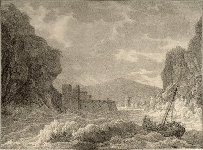 Bacler d'Albe. Entree du port du Passage : a deux lieues de St. Sebastien