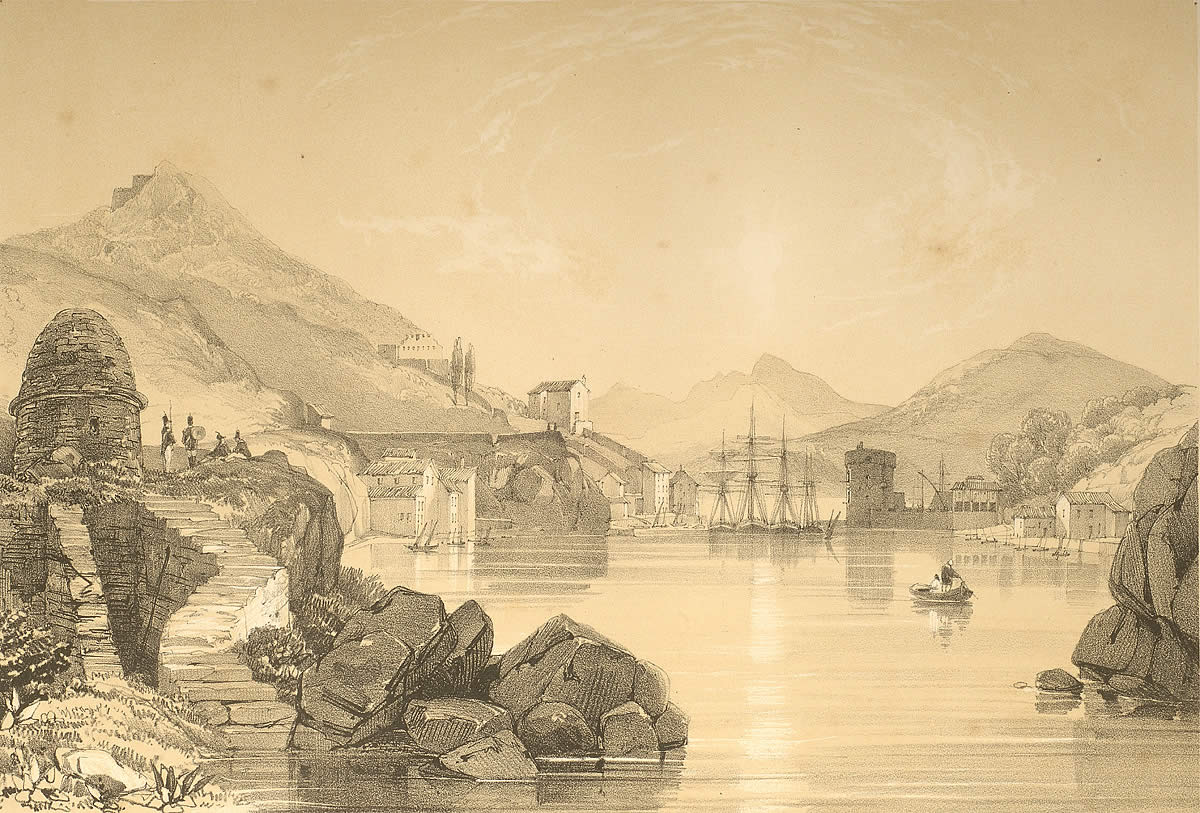 Henry Wilkinson. "Port of Passages". 1838.