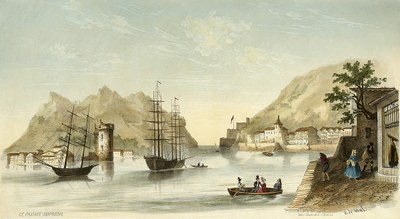 Eugene de Malbos. "Le Passage : Guipuscoa".