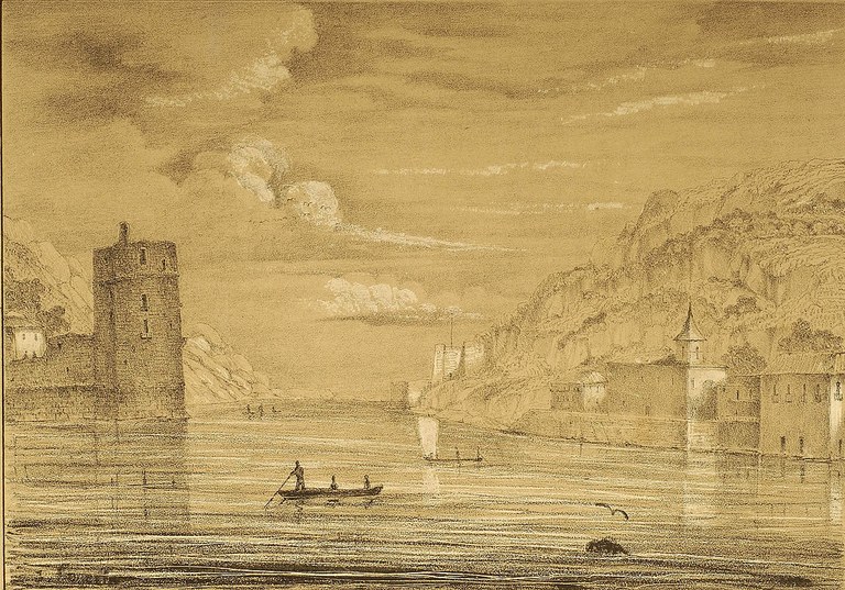 Julio Lambla. "Pasages : Guipúzcoa". 1846.