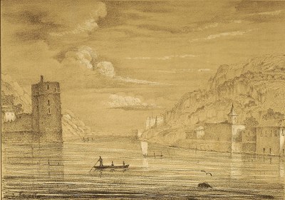 Julio Lambla. "Pasages : Guipúzcoa". 1846.