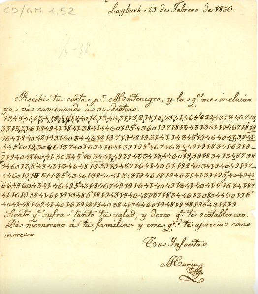 Beirako printzesaren gutuna