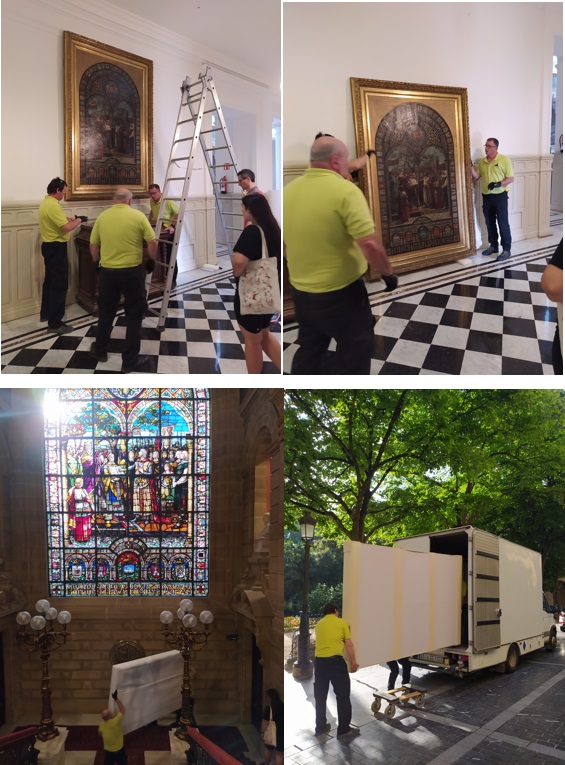 Margolanaren garraioa