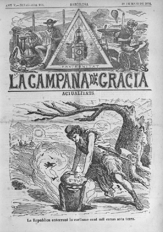 La Campana de Gracia. 1874-V-10