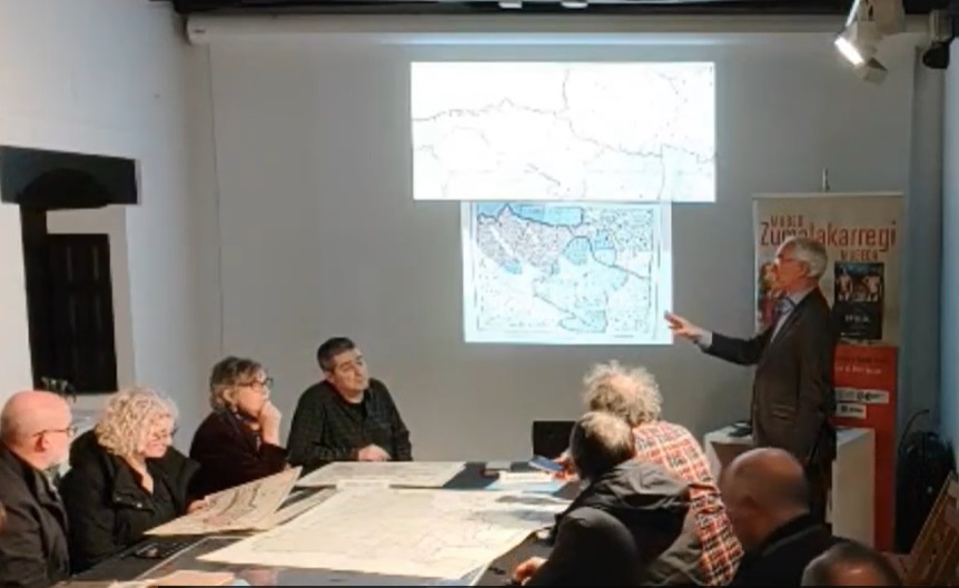 Ramon Oleaga. Kartografia.