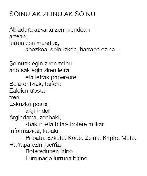 Soinu ak zeinu Soinu ak zeinu