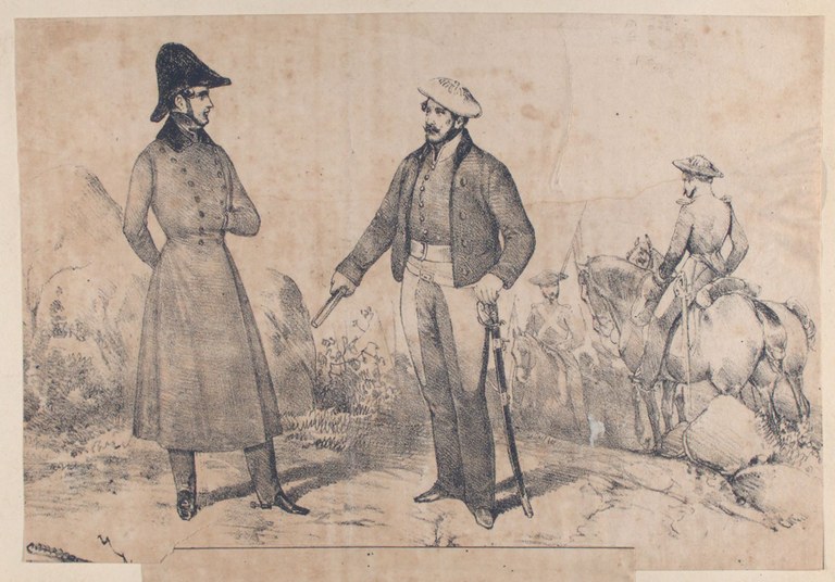 Zumala-Carregui vor Don Carlos.