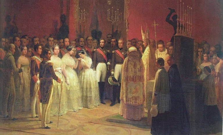 Karl Girardet. Boda de Isabel II