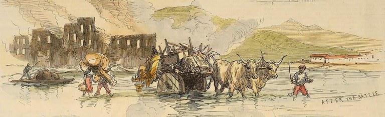 Illustrated London News. After the battle.