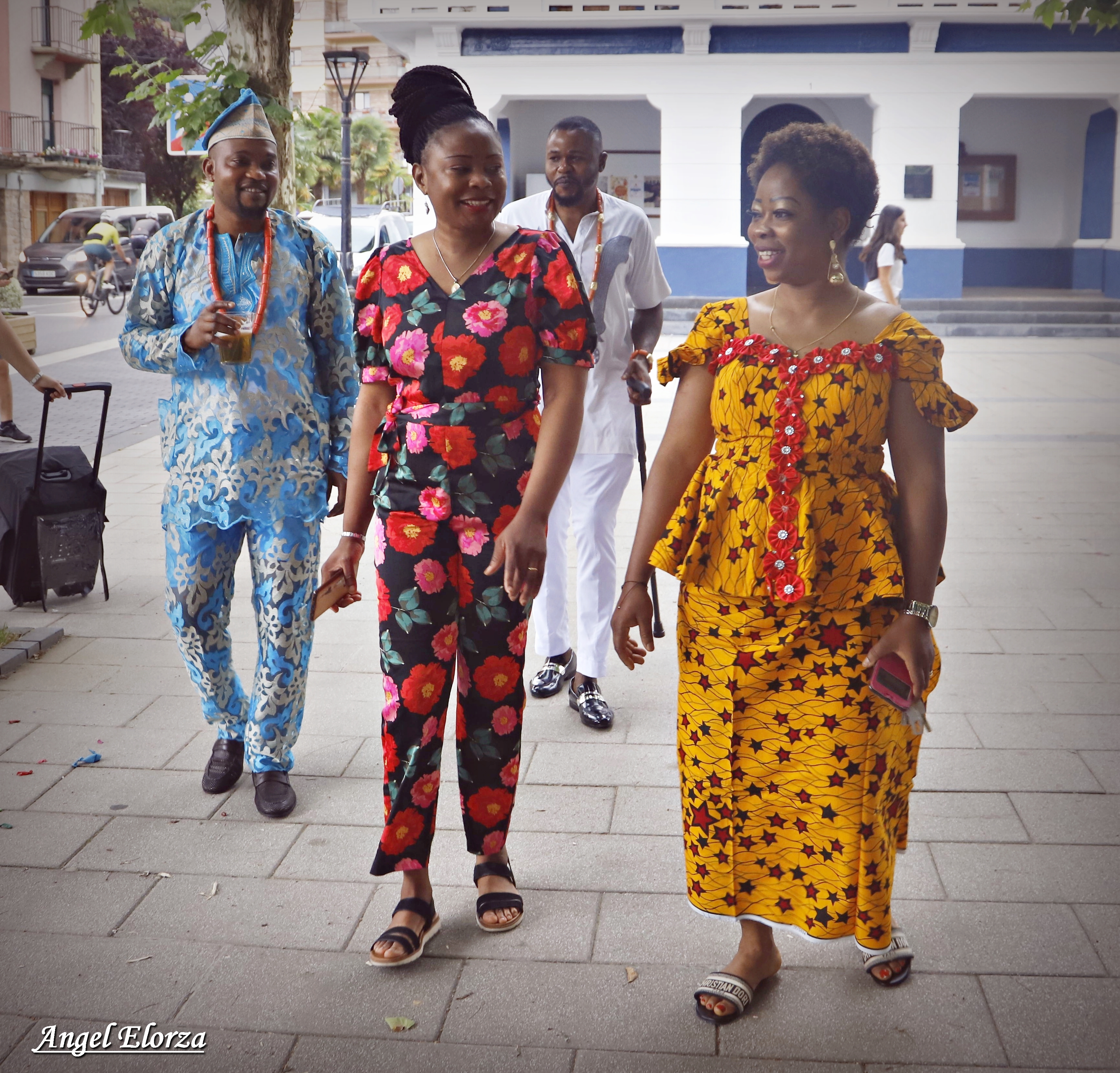 Nigeria desfilatzen