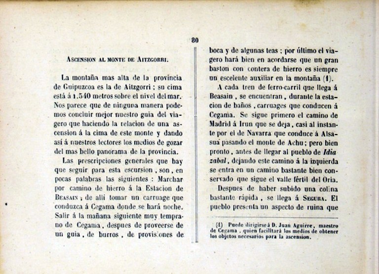 Guia-album del viajero en la Provincia de Guipúzcoa por Th Mercier. San Sebastián Imprenta de Ignacio Ramón Baroja. 1867 Guia-album del viajero en la Provincia de Guipúzcoa por Th Mercier.San SebastiánImprenta de Ignacio Ramón Baroja. 1867