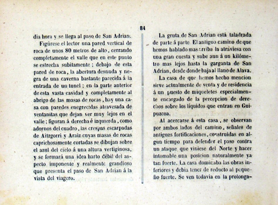 Guia-album del viajero en la Provincia de Guipúzcoa por Th Mercier. San Sebastián Imprenta de Ignacio Ramón Baroja. 1867