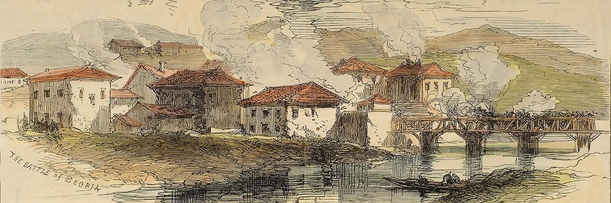 Eraso karlista Behobiari. 1874ko urriak 12.