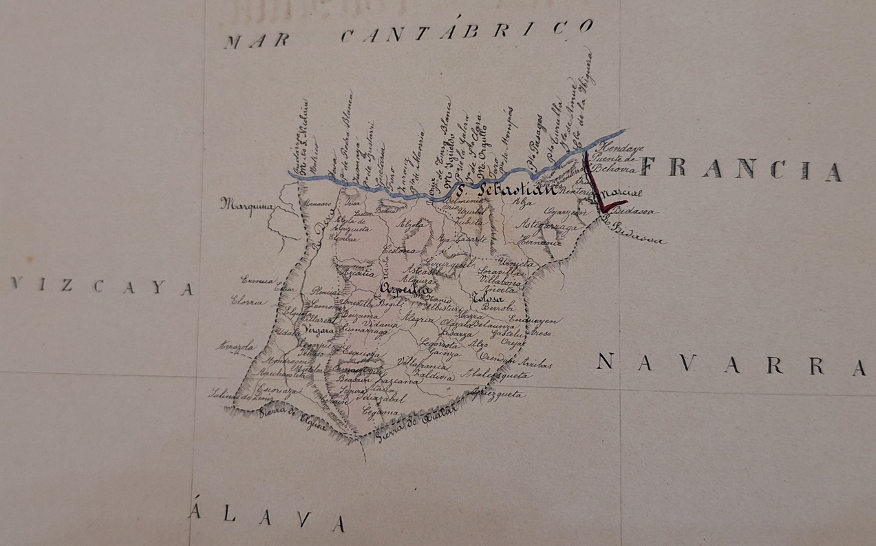 Gipuzkoako kartografia.