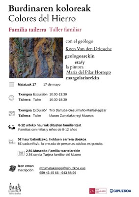 "Burdinaren koloreak" Familia tailerra