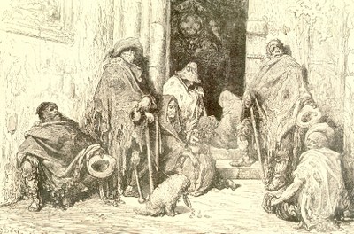 Gustave Doré. Mendiants