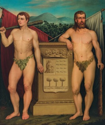 Eugenio AZCUE. "Armas de Guipuzcoa". 1854 . GFA.