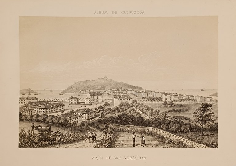 Fidel Mugica, Album de Guipuzcoa. San Sebastián, 1870. 