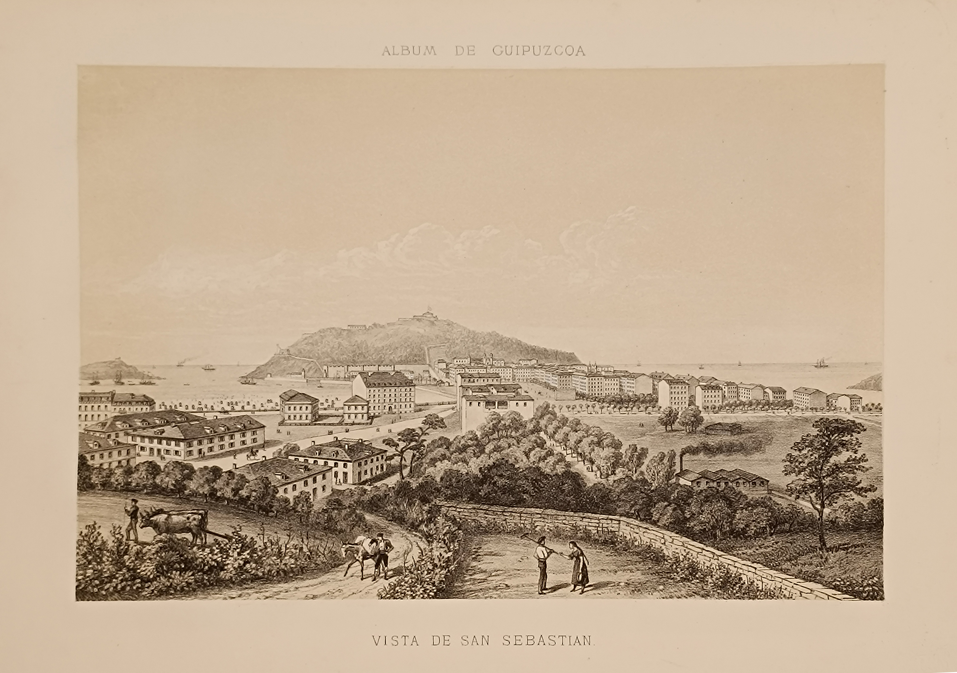Fidel Mugica, Album de Guipuzcoa. San Sebastián, 1870. 
