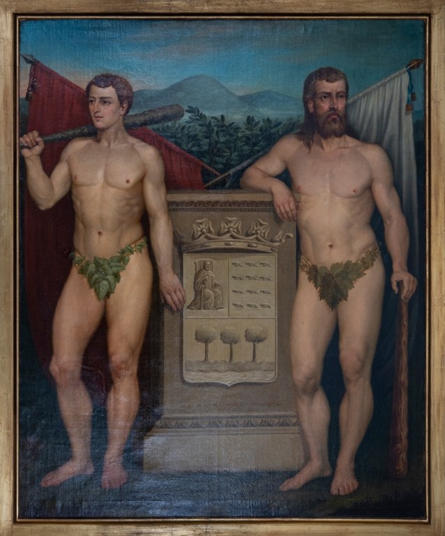 Eugenio AZCUE. "Armas de Guipuzcoa". 1854 . GFA.