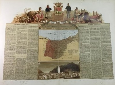 Francisco Boronat. "Provincia de Guipuzcoa". 1875. COP.