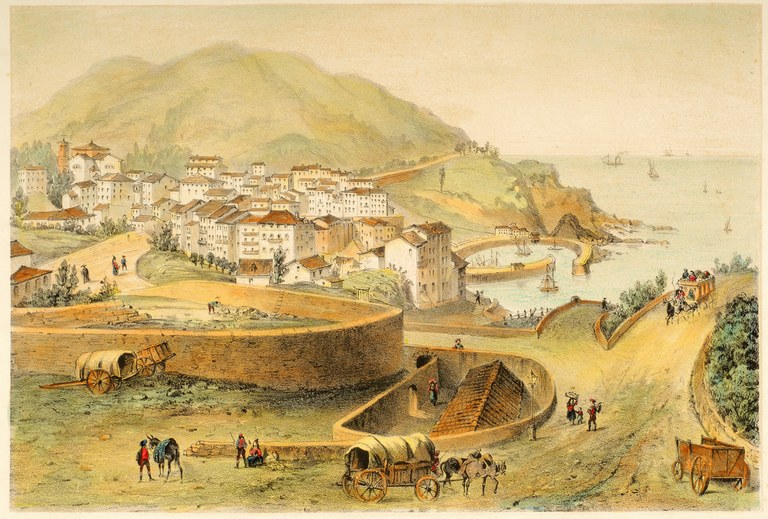 Fidel MUGICA. “Vista de Motrico”. KMK.