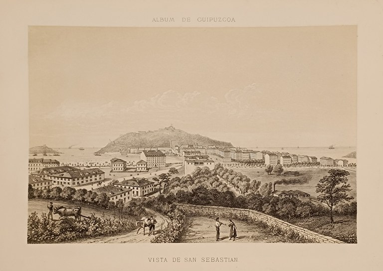 Rodolfo Sprenger. "Vista de San Sebastián". STM.