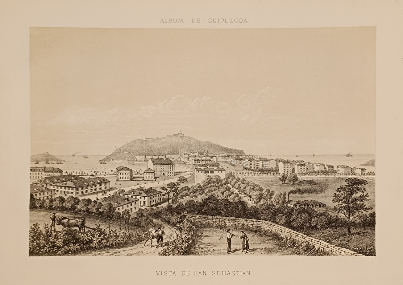 Rodolfo Sprenger. "Vista de San Sebastián". STM.